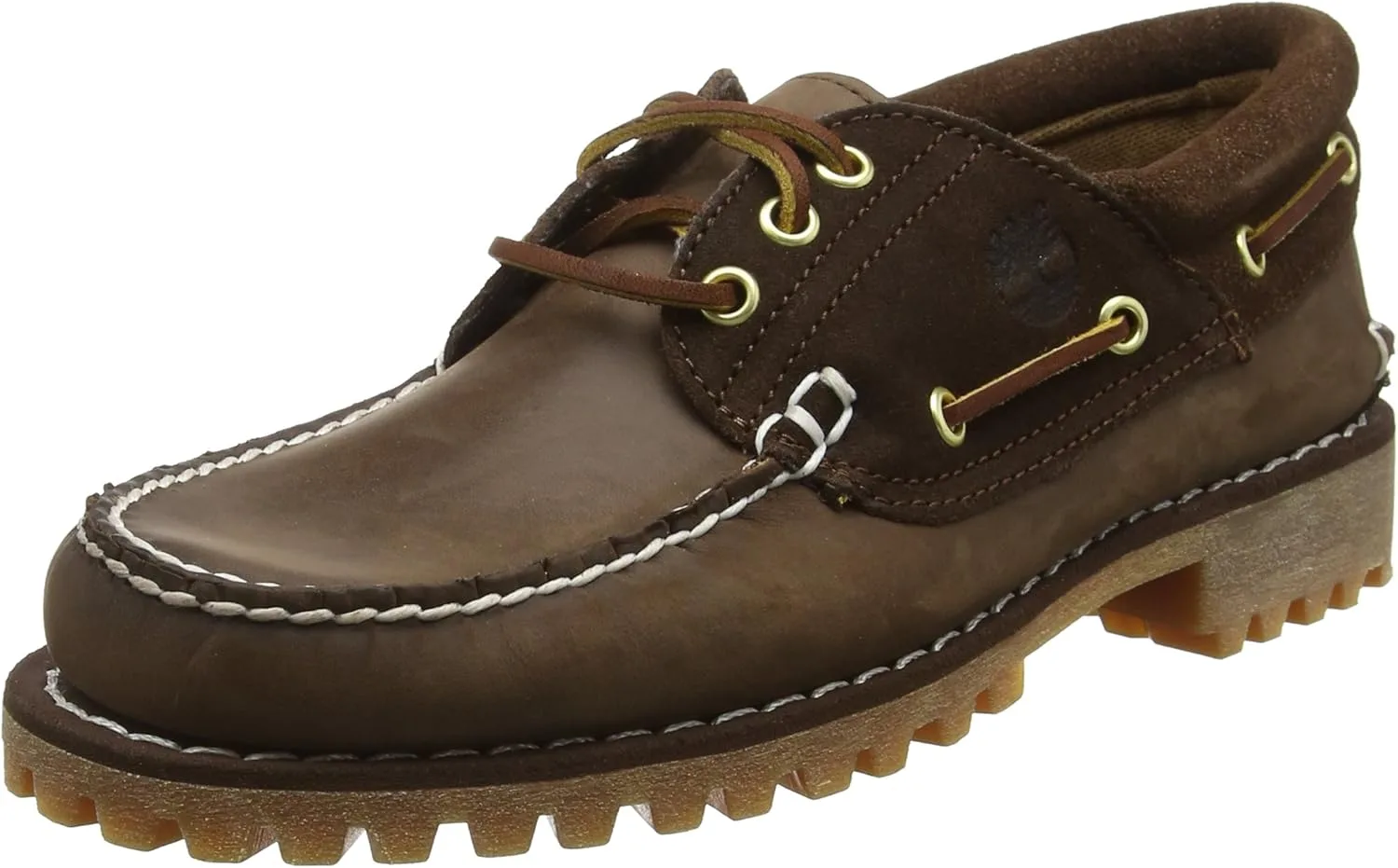 Классические мужские лоферы Timberland Authentics с тремя парами роскошной обуви, коричневый