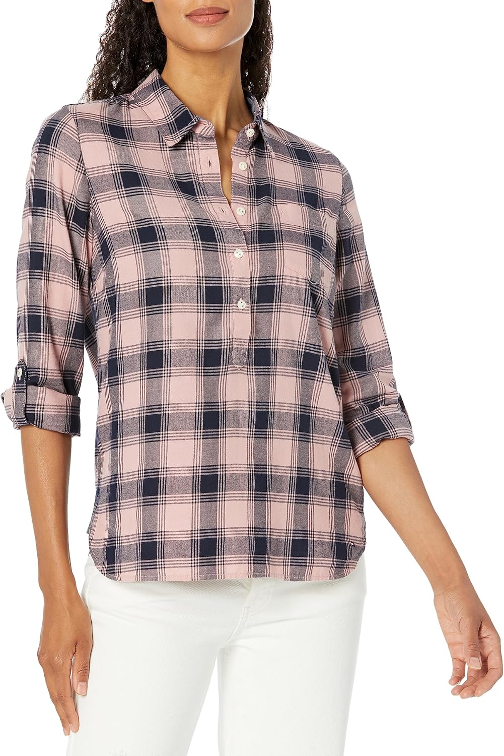 

Женская блузка Tommy Hilfiger с жатым лифом и защипами, Bridal Rose Multi