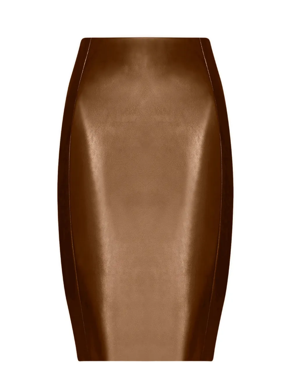 

Юбка миди Jenna Wolford, коричневый