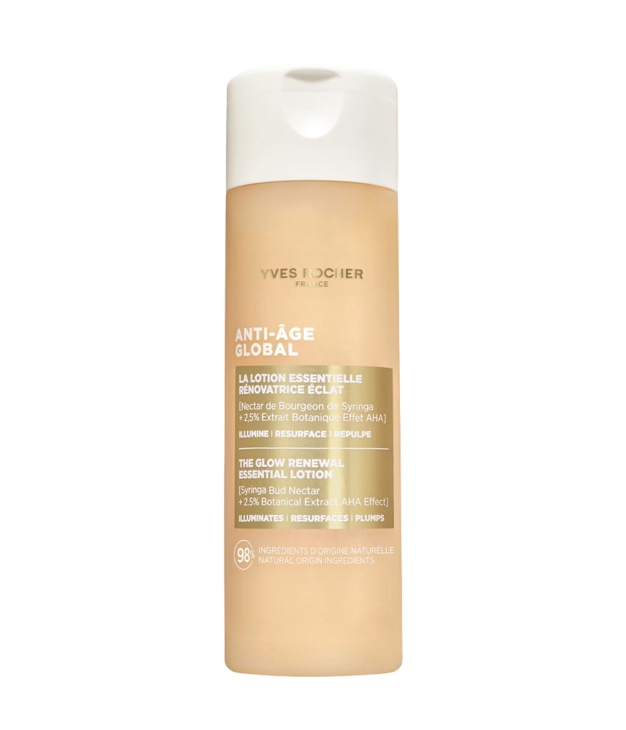 

Лосьон для лица Yves Rocher Anti-Age Global Erneuernde Essentielle Lotion für mehr Glow, 122 ml