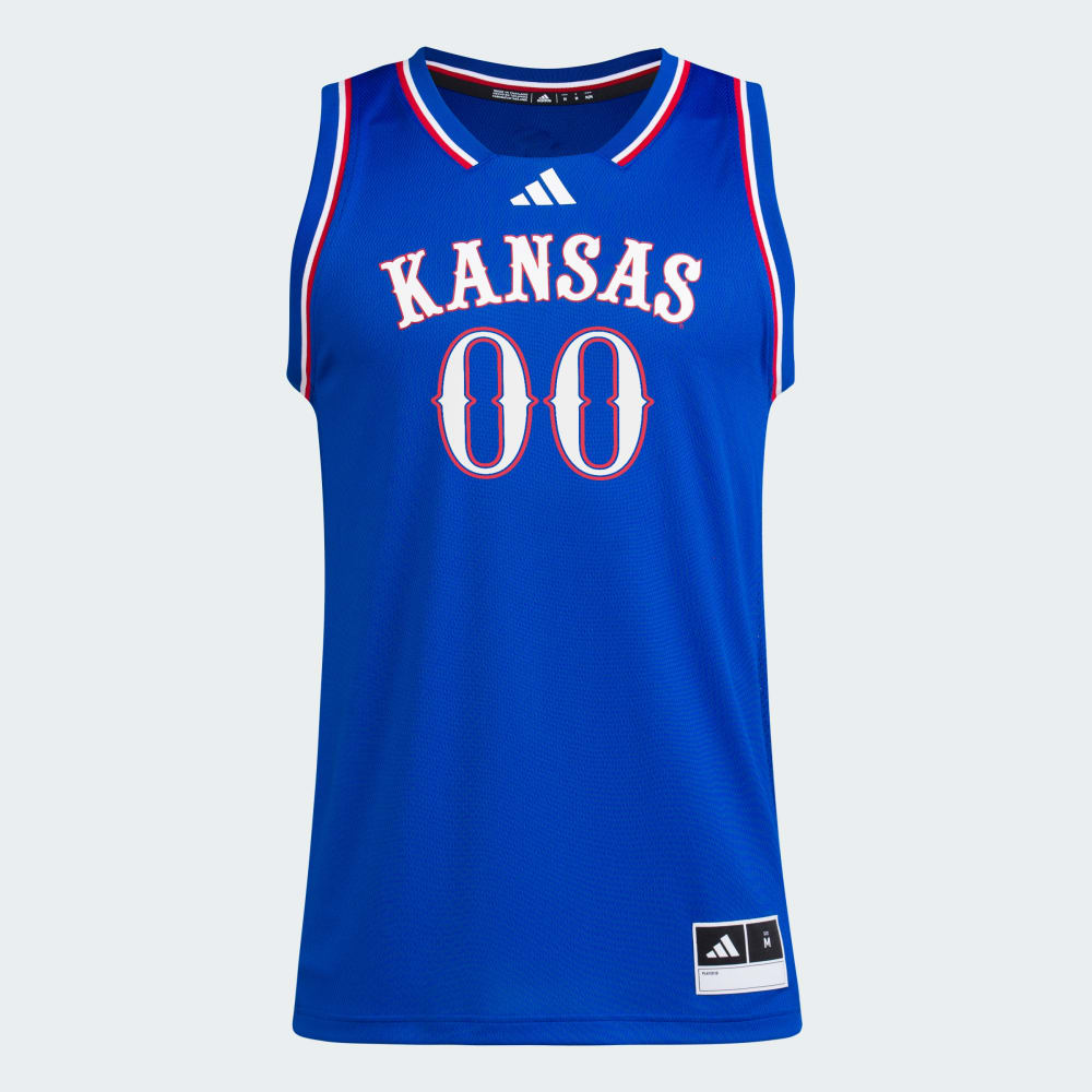 

Спортивный топ Adidas Kansas Jayhawks Away Swingman Jersey, цвет Royal Blue/White