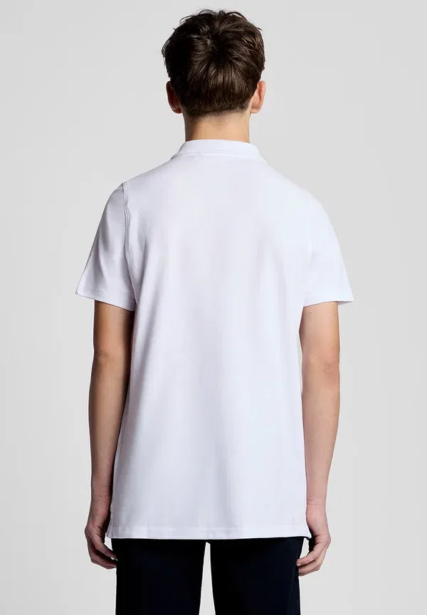 Футболка поло Lyle & Scott Core Sports Polo, белый — фото 3