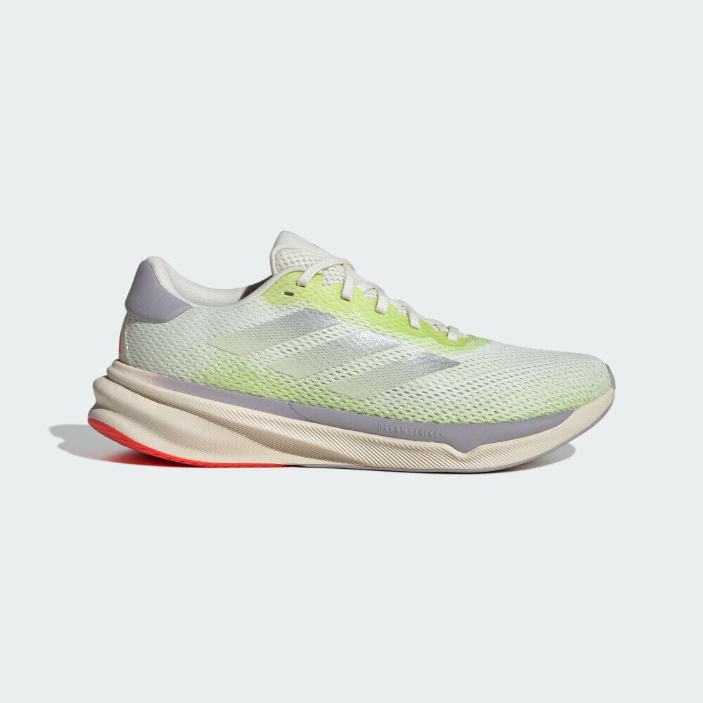 

Кроссовки Adidas SUPERNOVA STRIDE RUNNING, цвет Off White/Silver Metallic/Pulse Lime