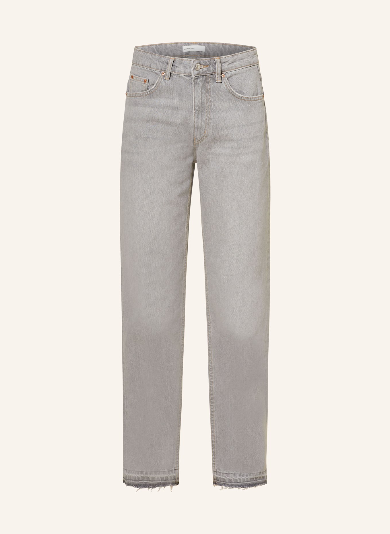 

Прямые джинсы Gina Tricot, серый