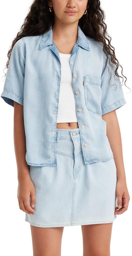 

Женская рубашка Levi's Joyce Resort (также доступна в размере Plus), (New) Paper Map 2