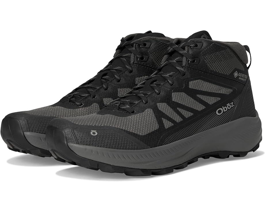 

Треккинговые кроссовки Oboz Katabatic LT Mid GTX, цвет Black Sea