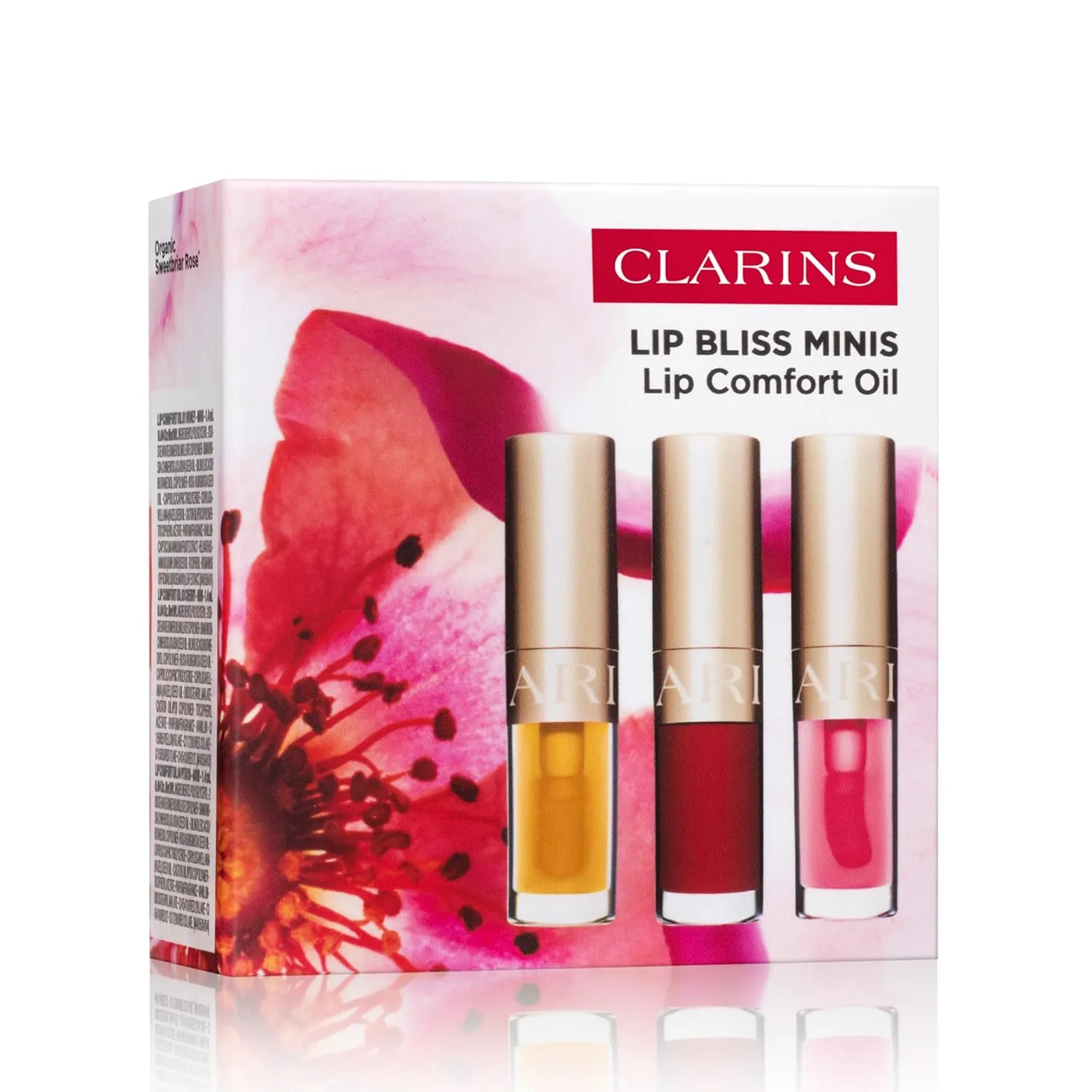 Масло для губ Clarins Lip Comfort Oil, увлажняющее и питательное, с блеском, успокаивает и защищает, визуально увеличивает объем, 93% натуральных ингредиентов, 5,7 мл, 01 Honey, 03 Cherry, 04 Pitaya — фото 3