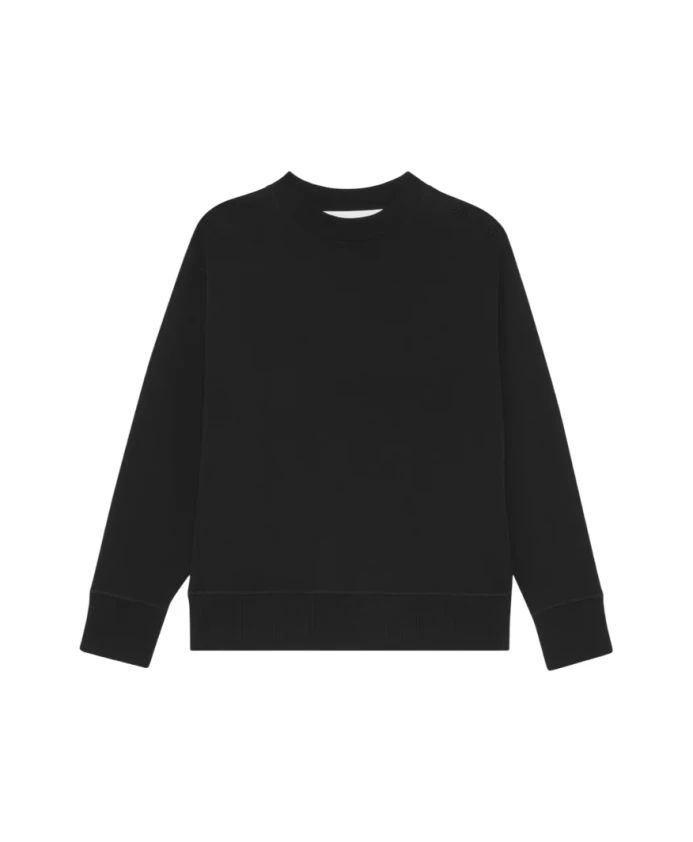 

Расслабляющая черная толстовка с круглым вырезом ÃTudes, черный