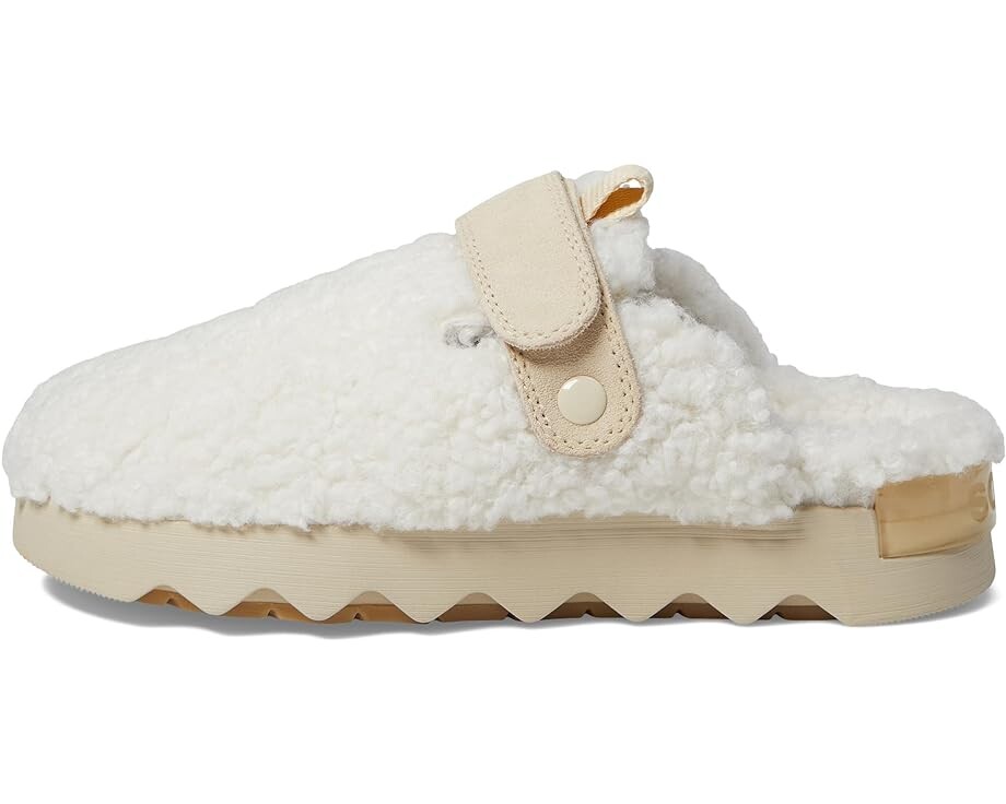 Тапочки SOREL Viibe Clog Cozy, цвет Natural/Bleached Ceramic — фото 4