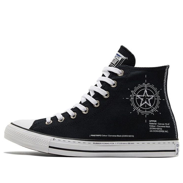 

Кроссовки chuck taylor all star canvas shoes 'black' Converse, черный