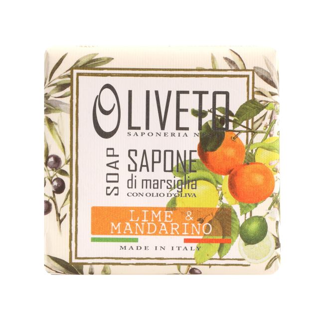 

Мыло Oliveto с лаймом и мандарином Saponeria Nesti, 200 гр