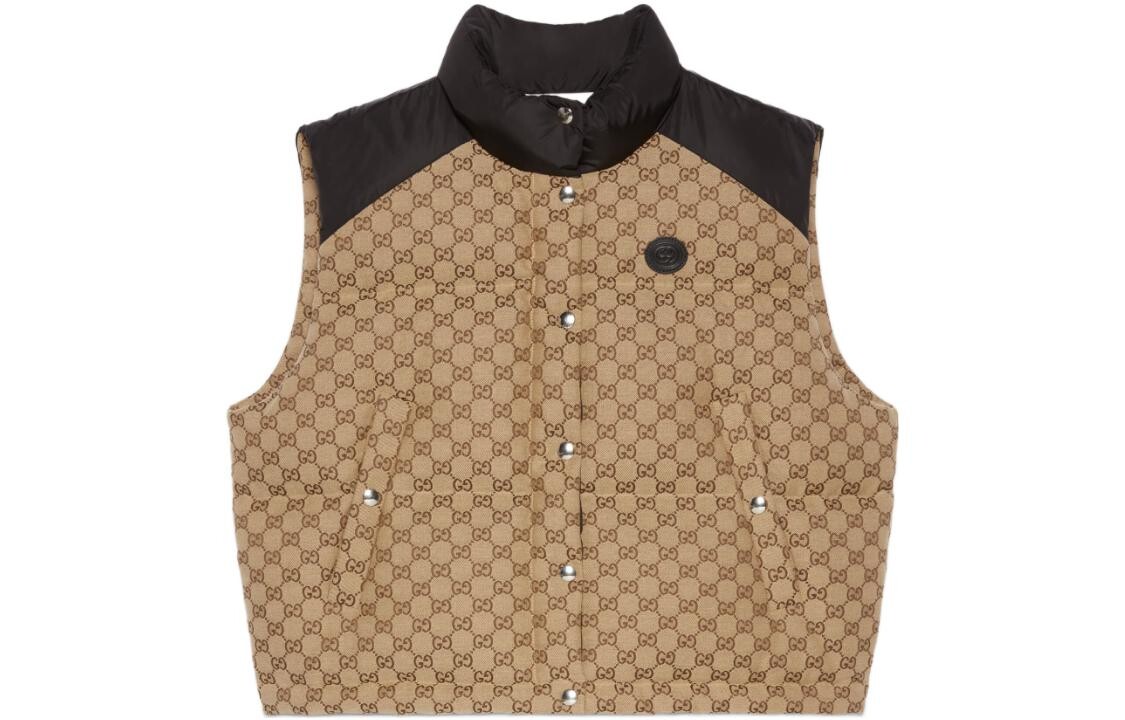 

Жилет женский Gucci, бежевый / черный