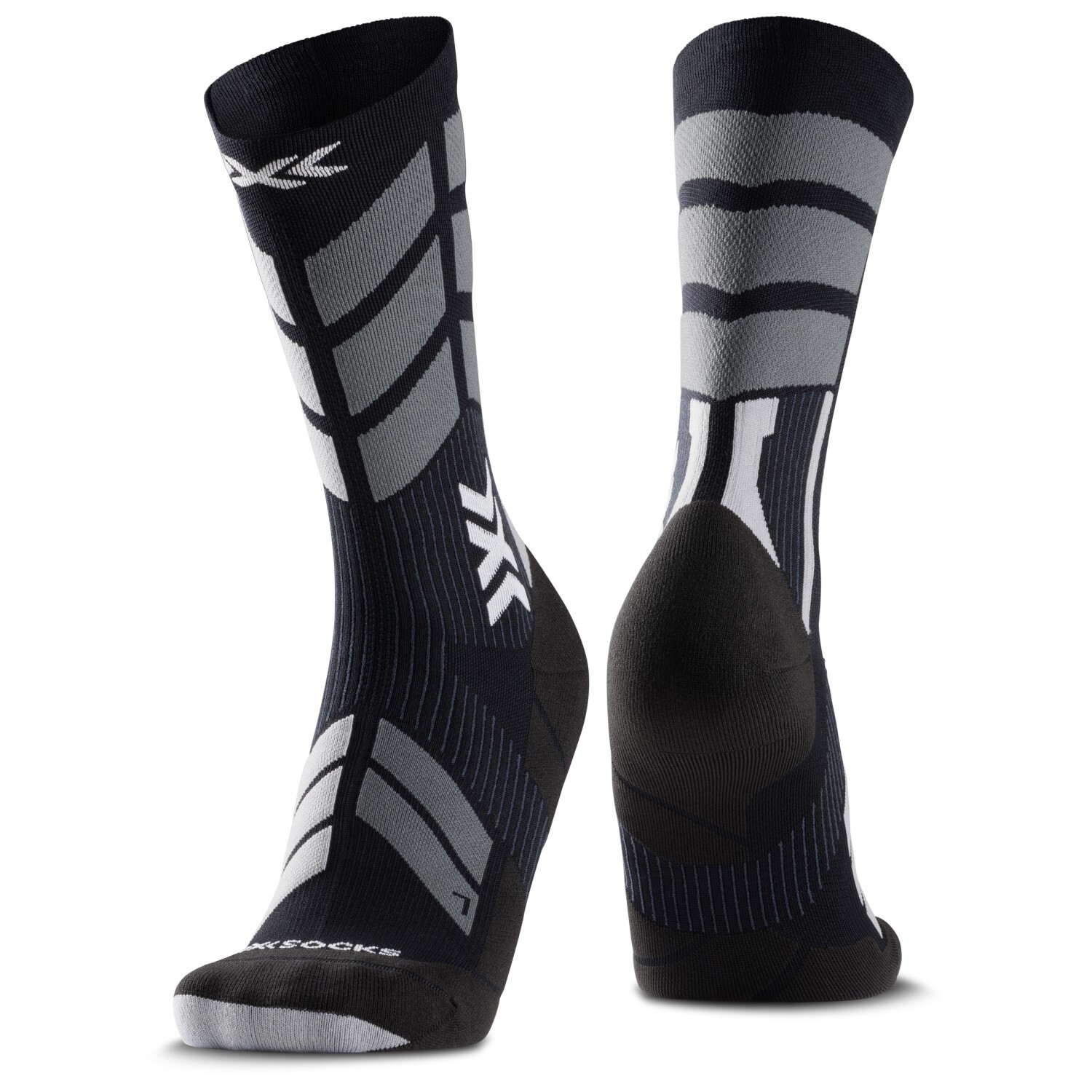 

Лыжные носки X-Socks X-Country Perform Crew, цвет X Black/Light Grey