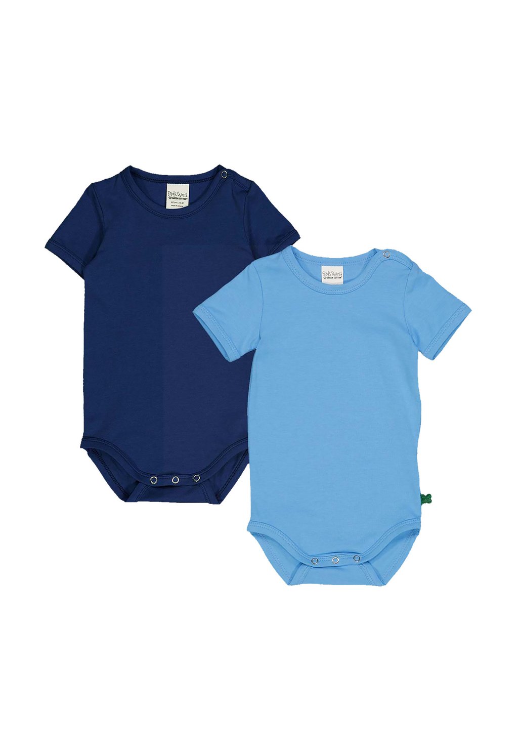 

Боди KURZARM 2ER-PACK Fred's World by Green Cotton, синий