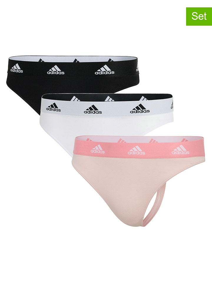 

Стринги adidas, цвет rosa/weiß/schwarz