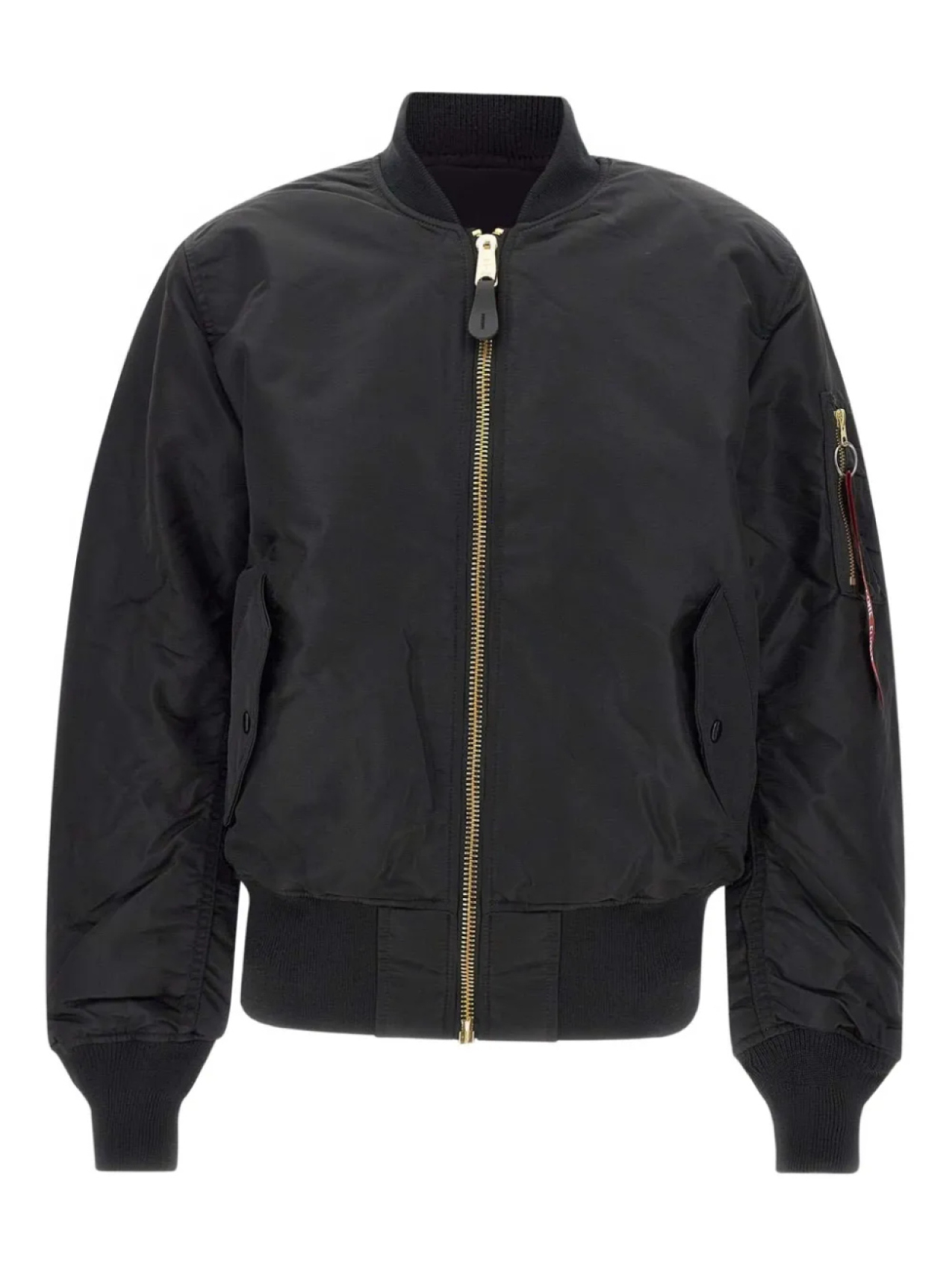

Alpha Industries бомбер MA-1 Heritage, черный