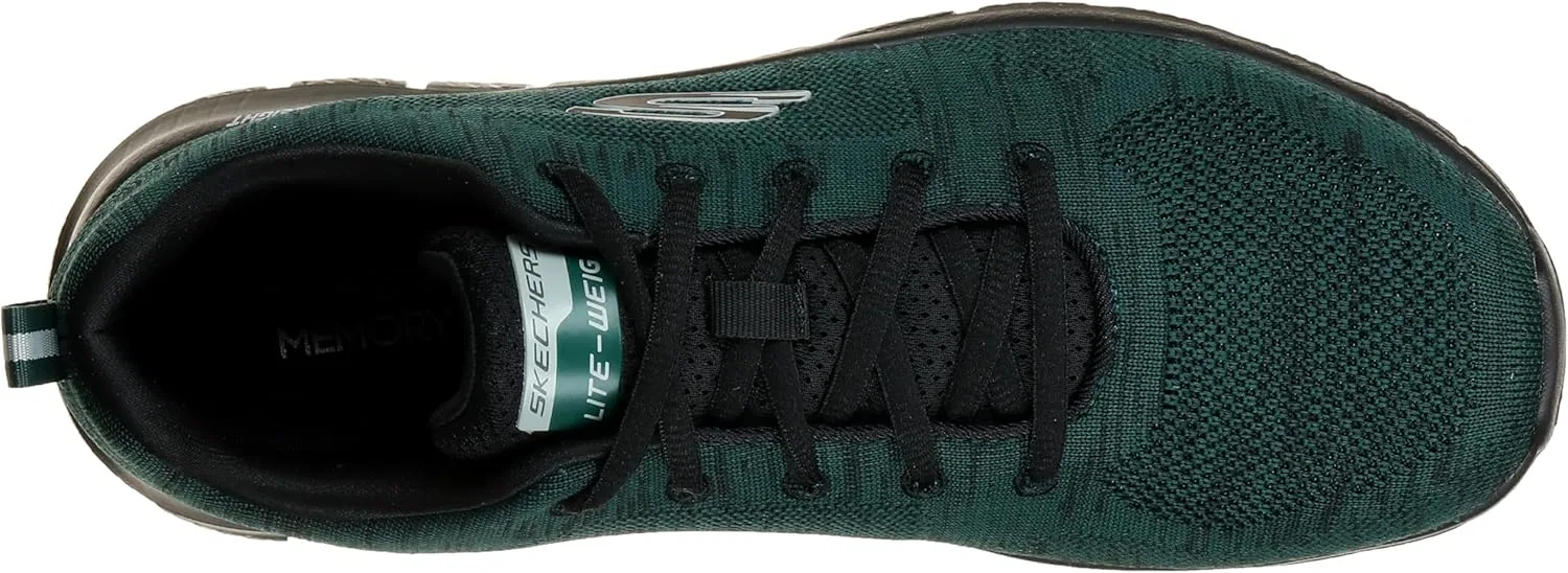 Мужские кроссовки Skechers 232298 BBK, Green / Black — фото 3