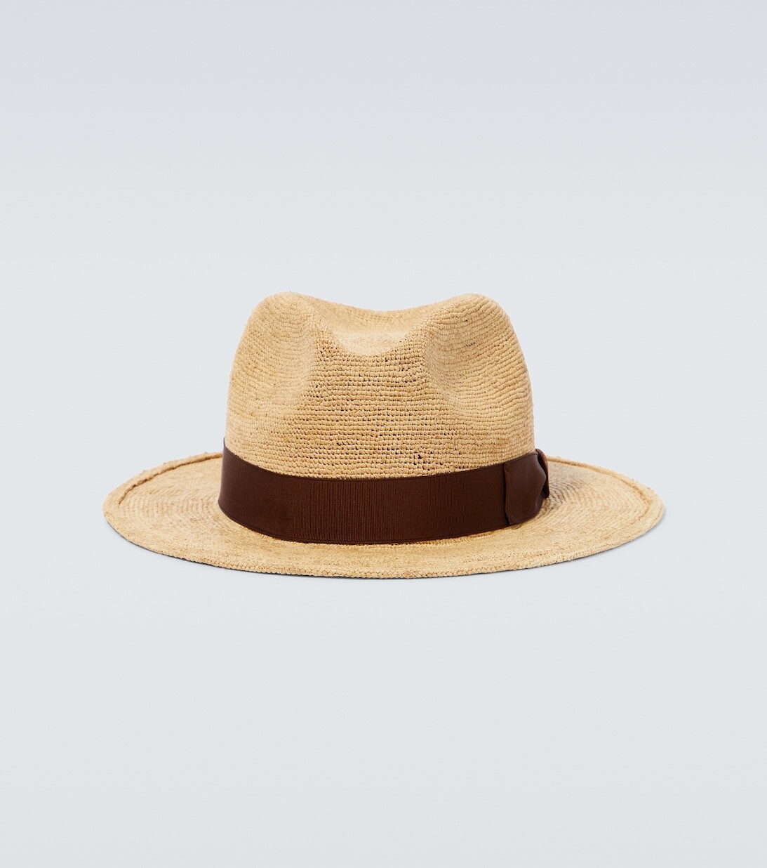 

Соломенная шляпа панама Borsalino, бежевый