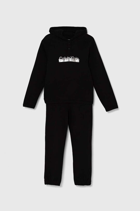 

Calvin Klein Jeans Детский хлопковый спортивный костюм, черный