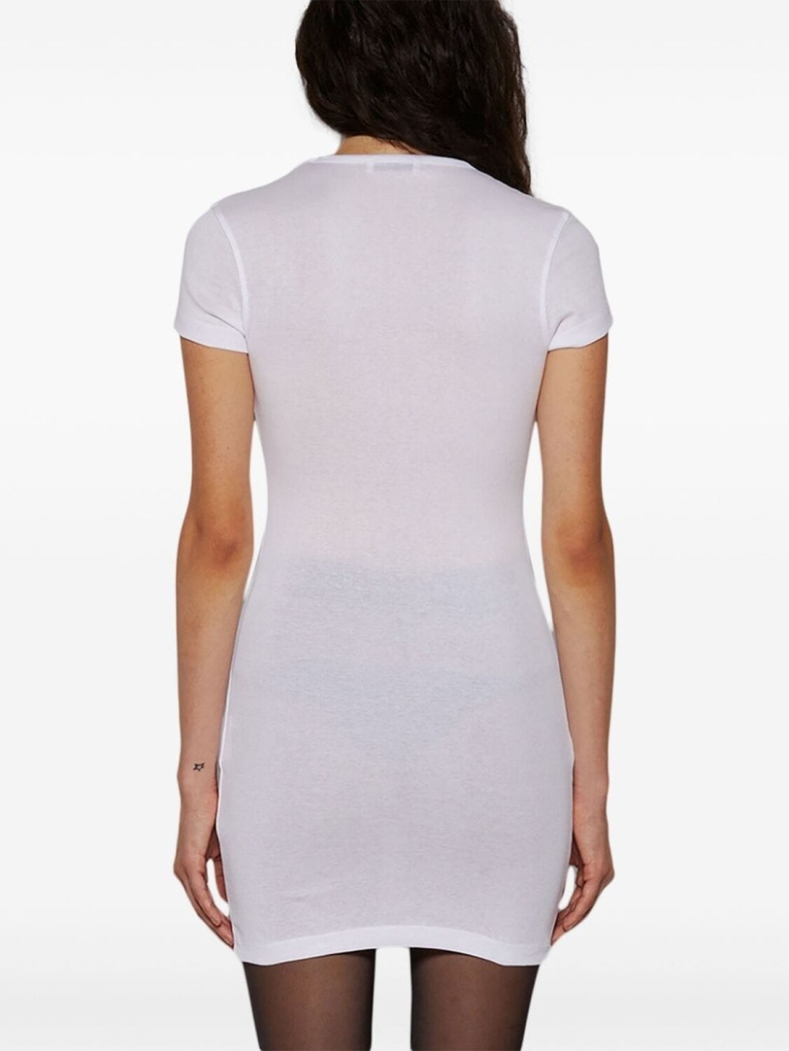 

WARDROBE.NYC трикотажное мини-платье, белый