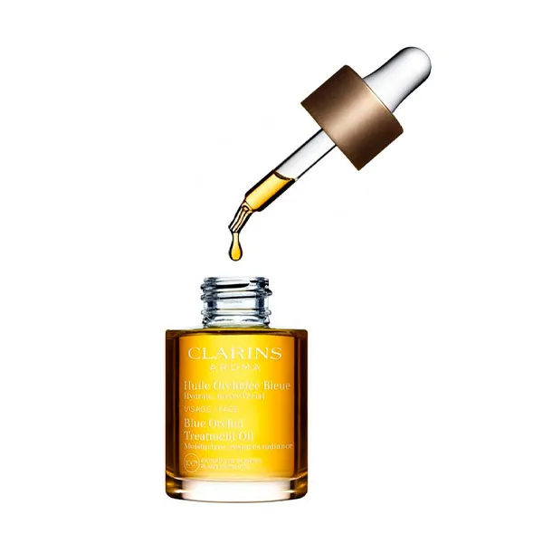 Масло для лица Clarins — Осветляющее тонизирующее Huile Orchidee Bleue, 30 мл — фото 3
