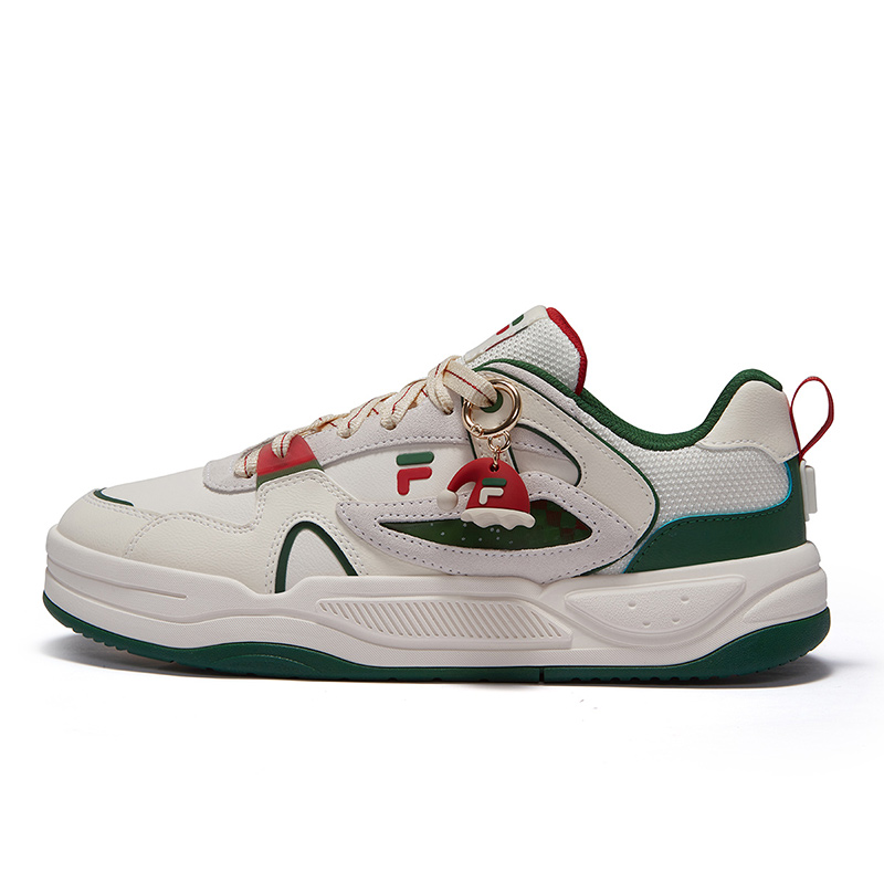 

FILA FUSION Кроссовки для скейтбординга BANK II Low Top, мужские, белые, зеленые
