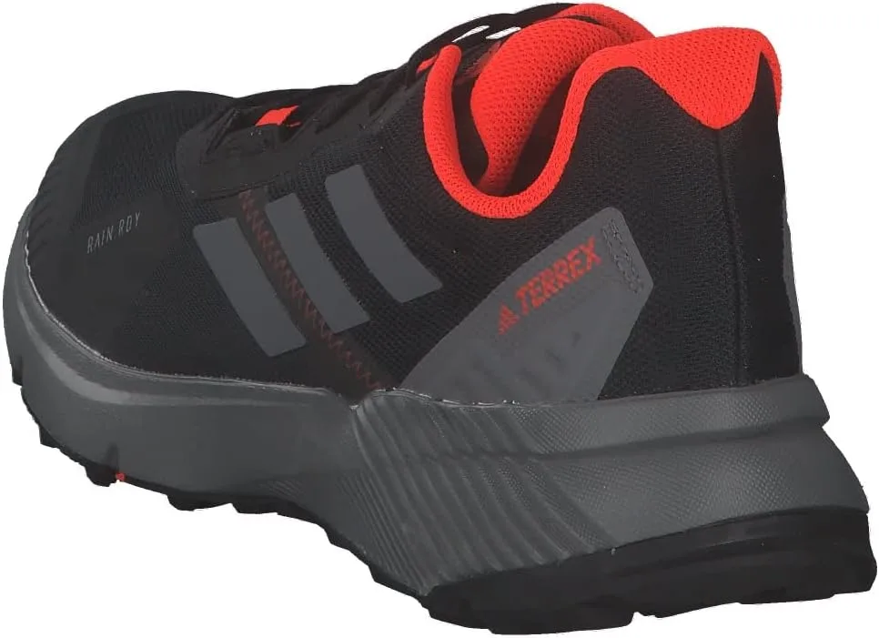 Мужские кроссовки Adidas Terrex Soulstride R.rdy Low (не для футбола), черный/красный/серый — фото 4