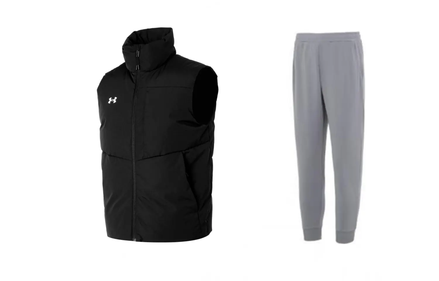 

Повседневная спортивная одежда для мужчин Under Armour, Clothing Sets (Black+Gray)