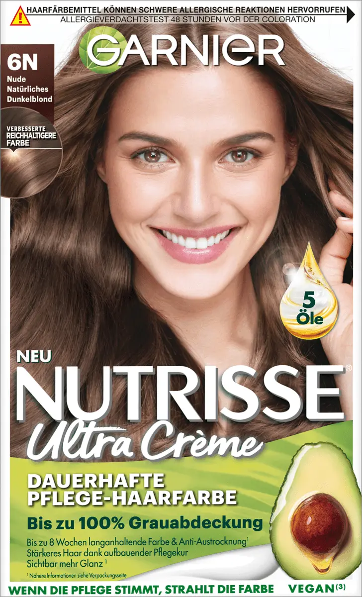 

Краска для волос 6N Ню Натуральный темно-русый 1 шт. Nutrisse