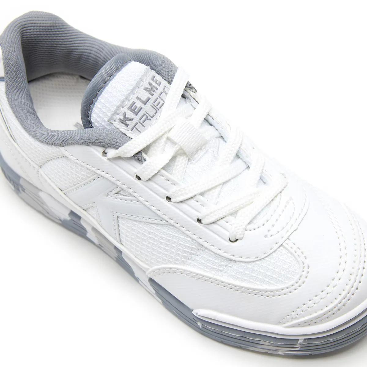 Детская футбольная обувь Trueno Lace Kelme, серый — фото 3