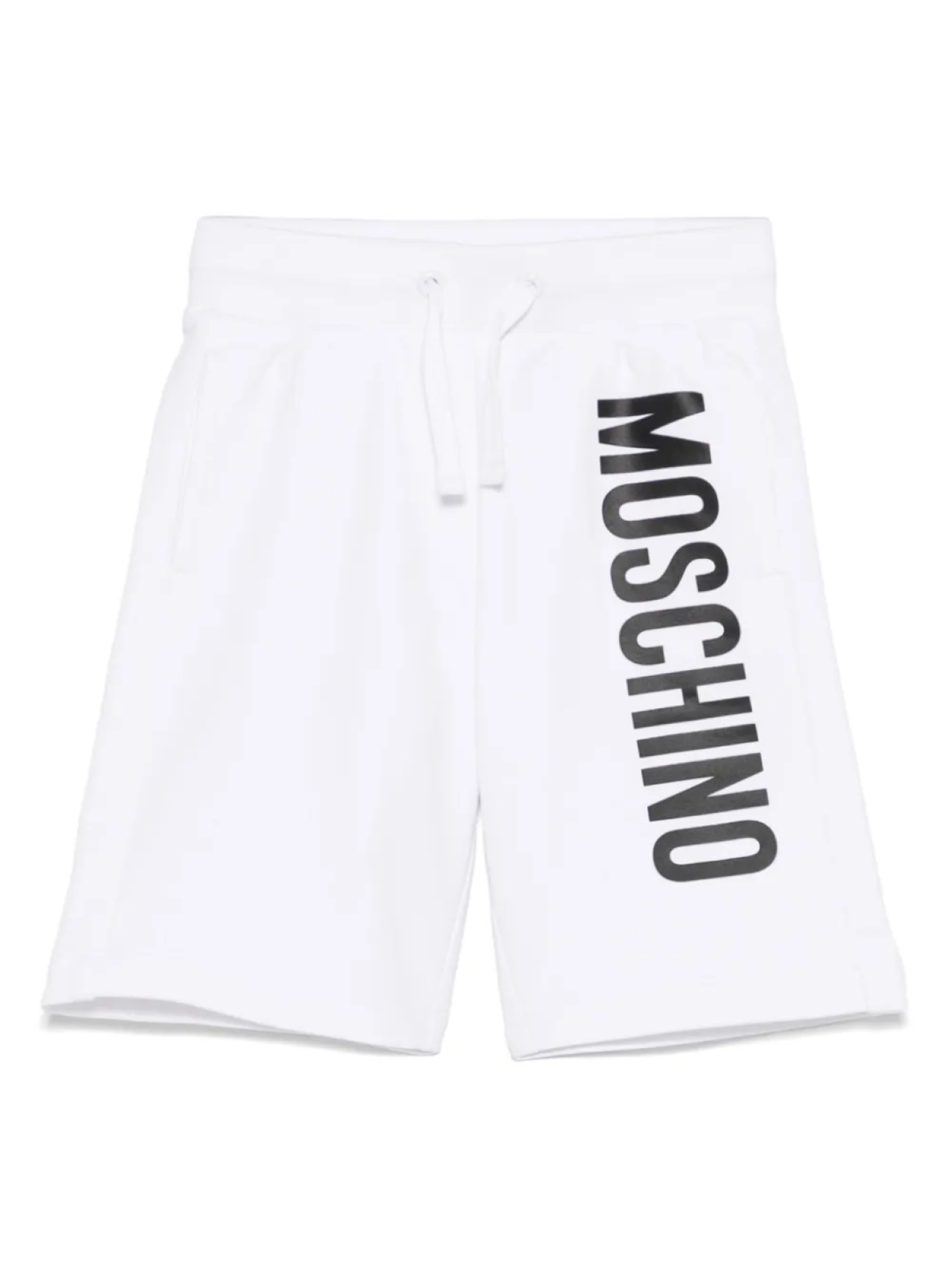 

Шорты с логотипом Moschino Kids, белый