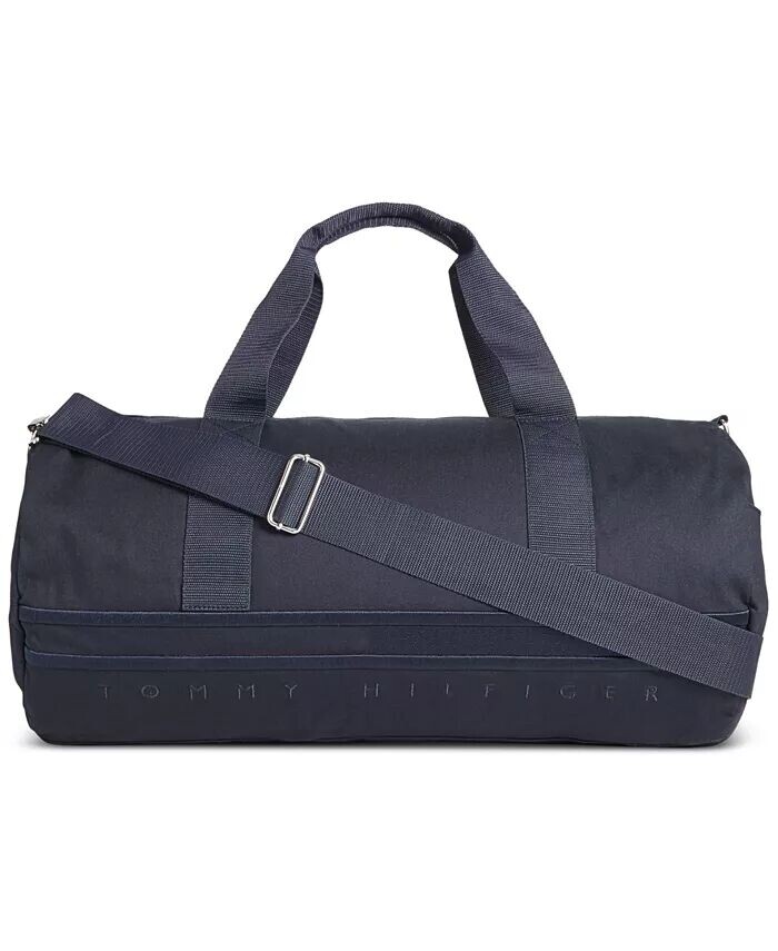 

Мужская однотонная спортивная сумка Gino Tommy Hilfiger, синий