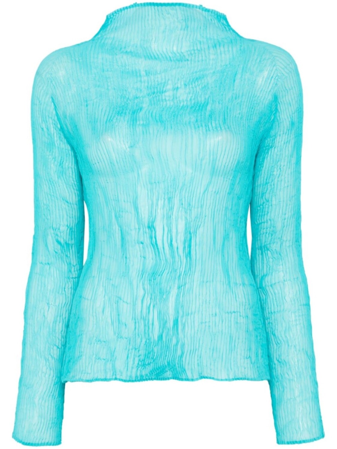 

Топ из шифона Twist 2 Issey Miyake, синий