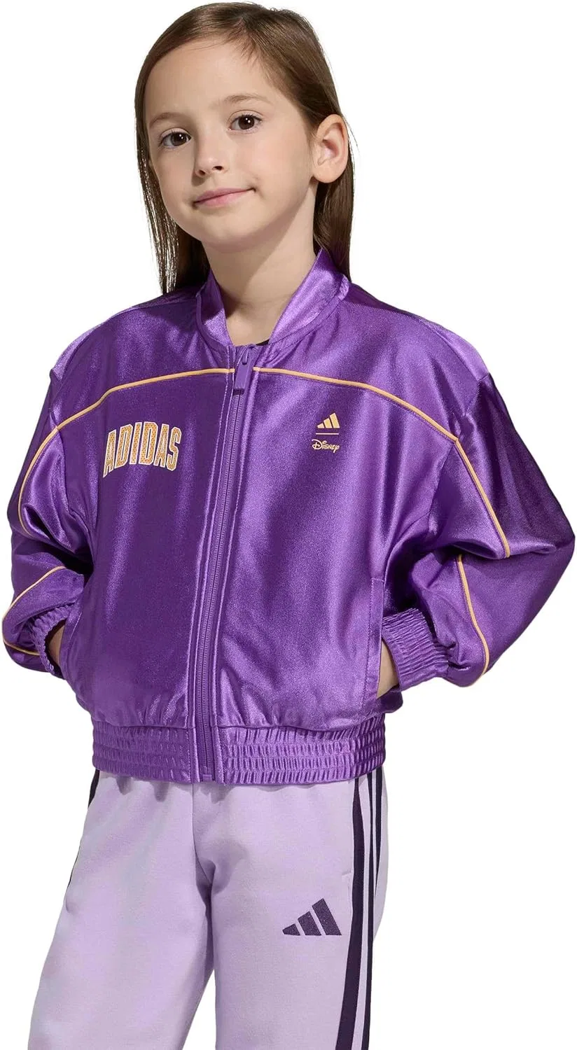 Детская ветровка adidas Disney Minnie Mouse, Active Purple/Semi Ice Tangerine/Minnie Mouse