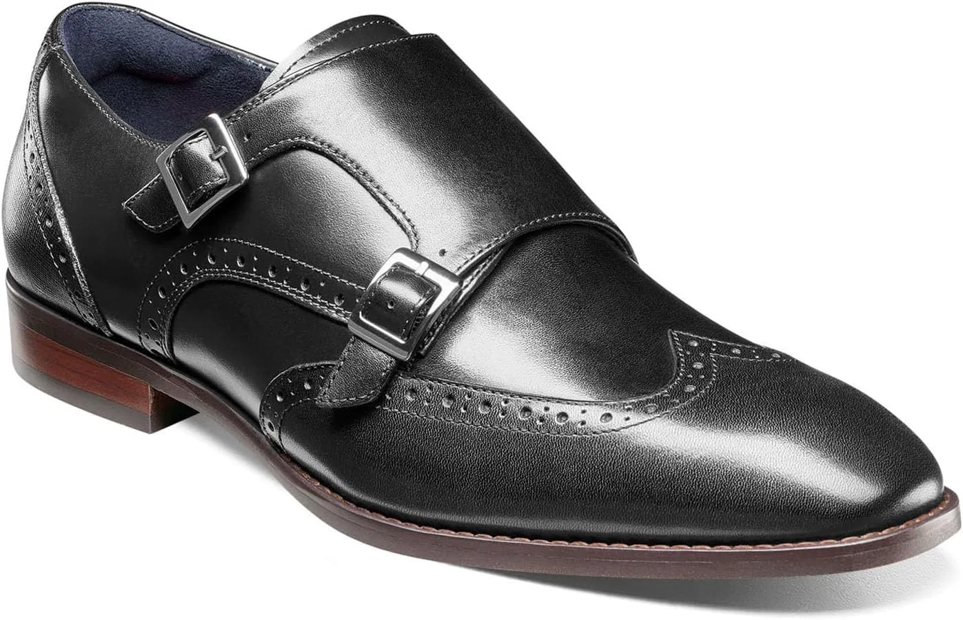Лоферы Stacy Adams Men's, Karson Monk Strap, черный — фото 3