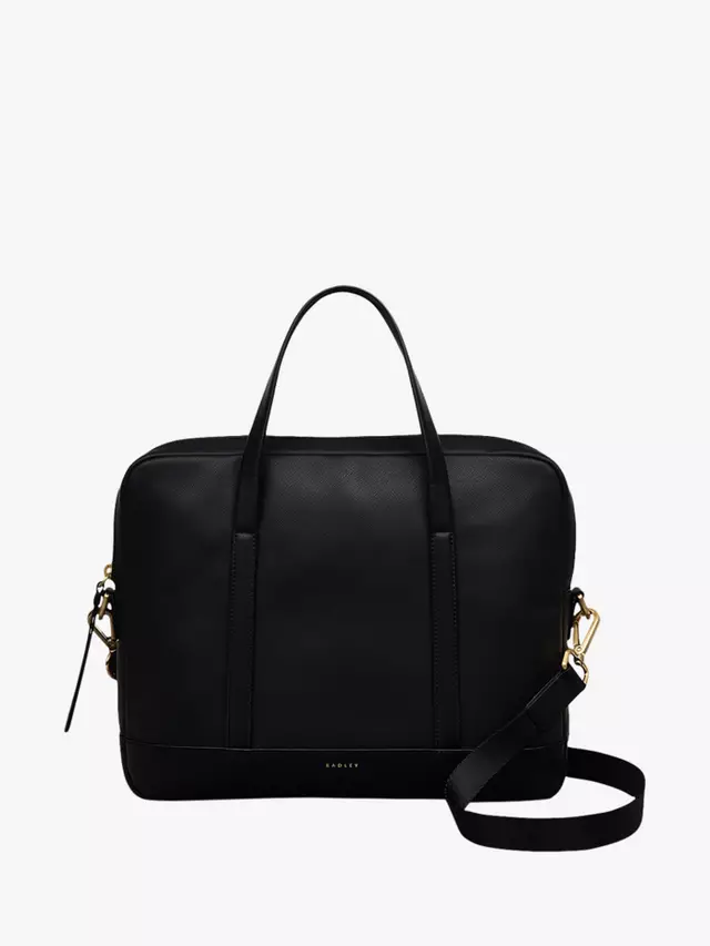 

Сумка Radley Suffolk Road Leather Large Laptop Grab, черный