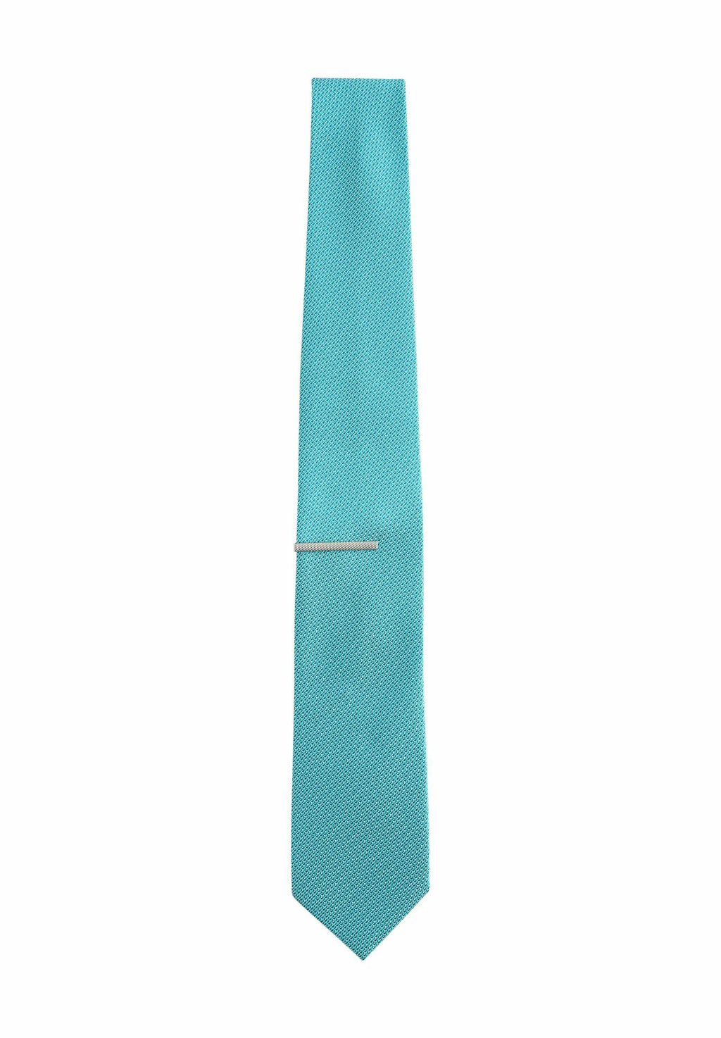 

Галстук WIDE TEXTURED WITH CLIP Next, синий