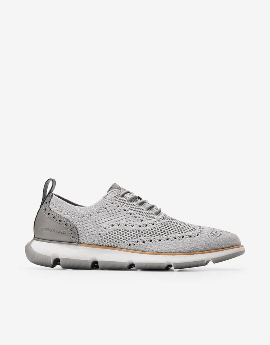 

Мужские туфли на шнуровке из ткани Stitchlite Cole Haan, светло-серый