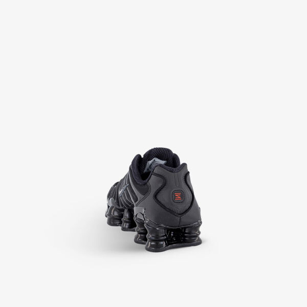 Низкие кроссовки Shox tl из кожи, сетки и ракушки Nike, черный — фото 4