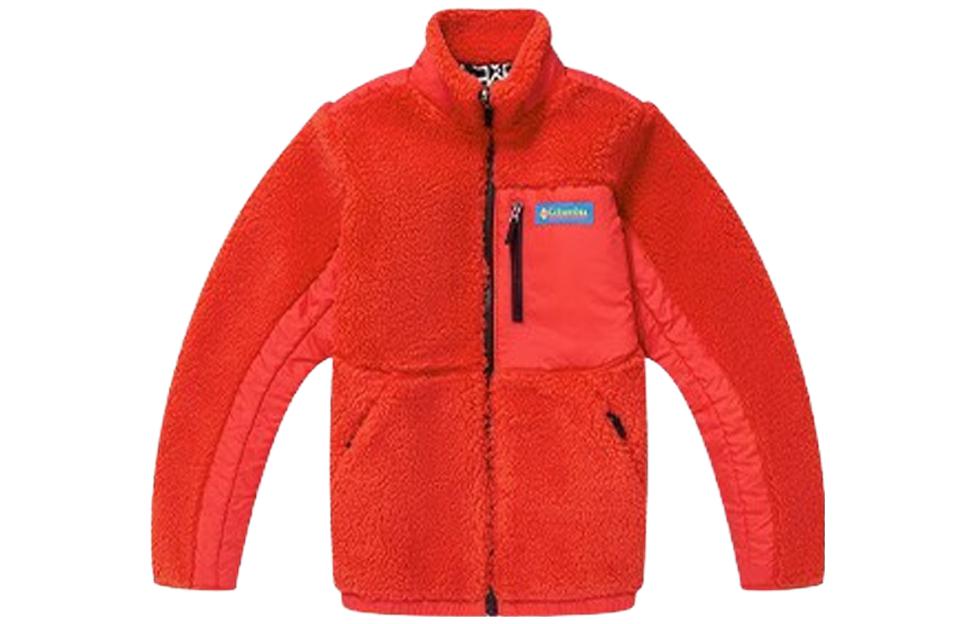 

Детская утепленная куртка Columbia, красный