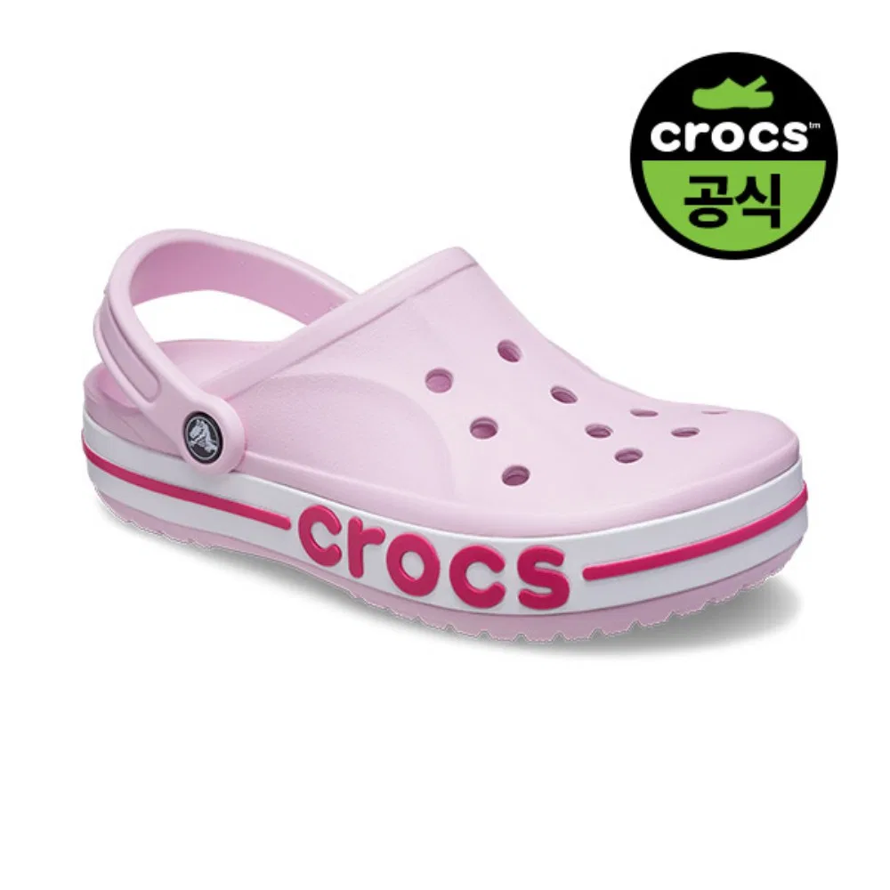 Мужские клоги BayaBand Clog Black/Pink от Crocs — фото 2