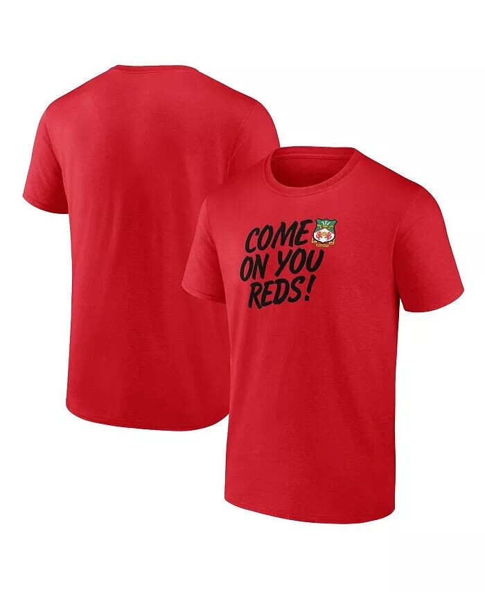 

Мужская красная футболка Wrexham Come On You Reds Fanatics