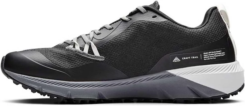 Кроссовки для мужчин Craft Men's Advance Nordic Trail, черный — фото 3