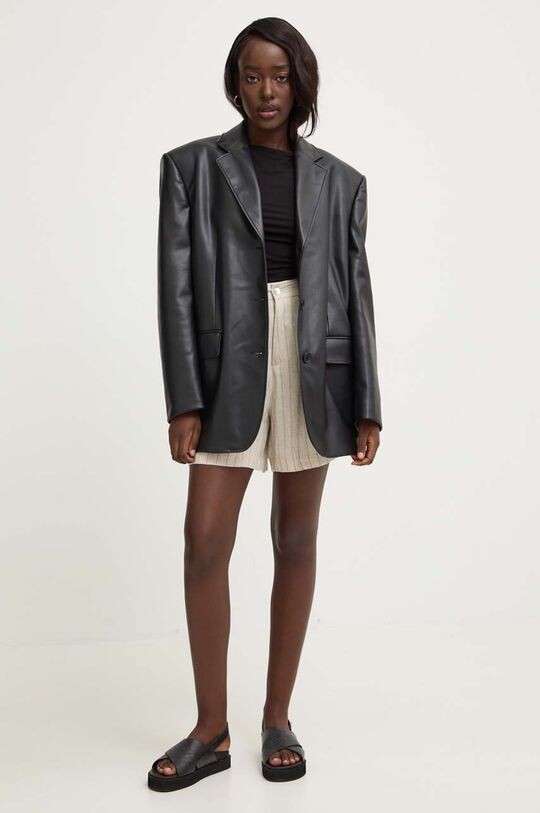 

Льняные шорты Answear Lab, бежевый