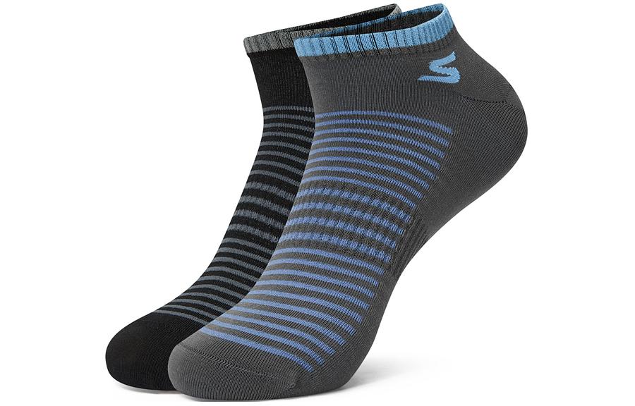 

Унисекс носки щиколотка 2 шт Skechers, 2 шт (Серый/Черный/043V)