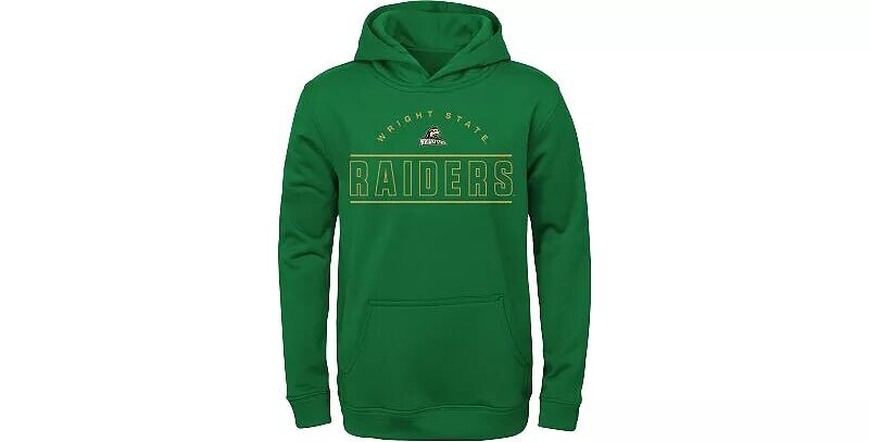 

Яркая зеленая толстовка Gen2 Youth Wright State Raiders