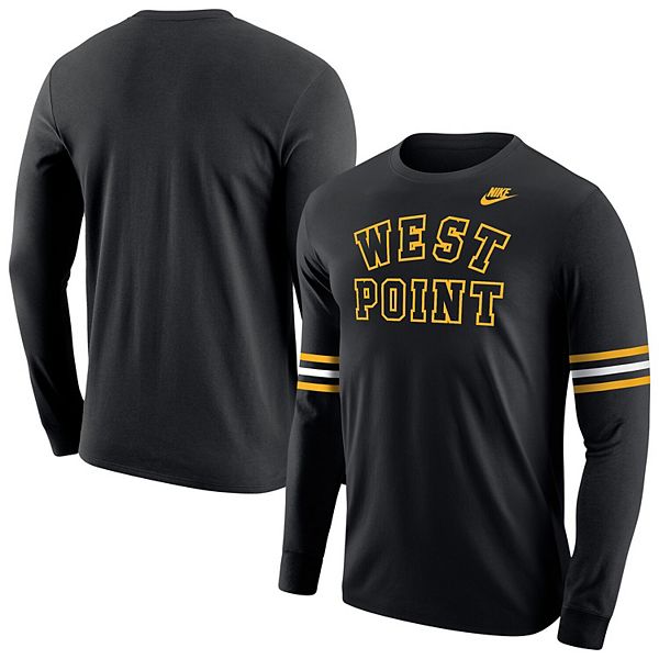 

Мужская черная футболка с длинным рукавом Army Black Knights West Point Classic Collection Nike