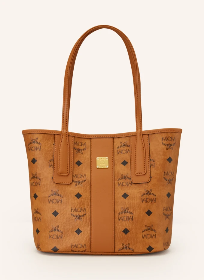 

Двусторонний шоппер liz mini Mcm, коричневый