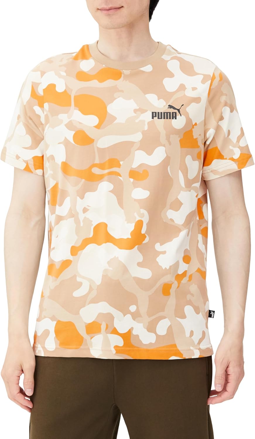

Мужская повседневная спортивная футболка PUMA ESS+ CAMO AOP (681157)