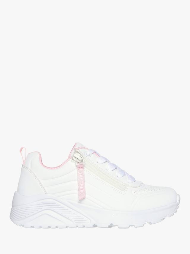 

Детские уличные кроссовки Uno Lite Easy Zip Skechers, White
